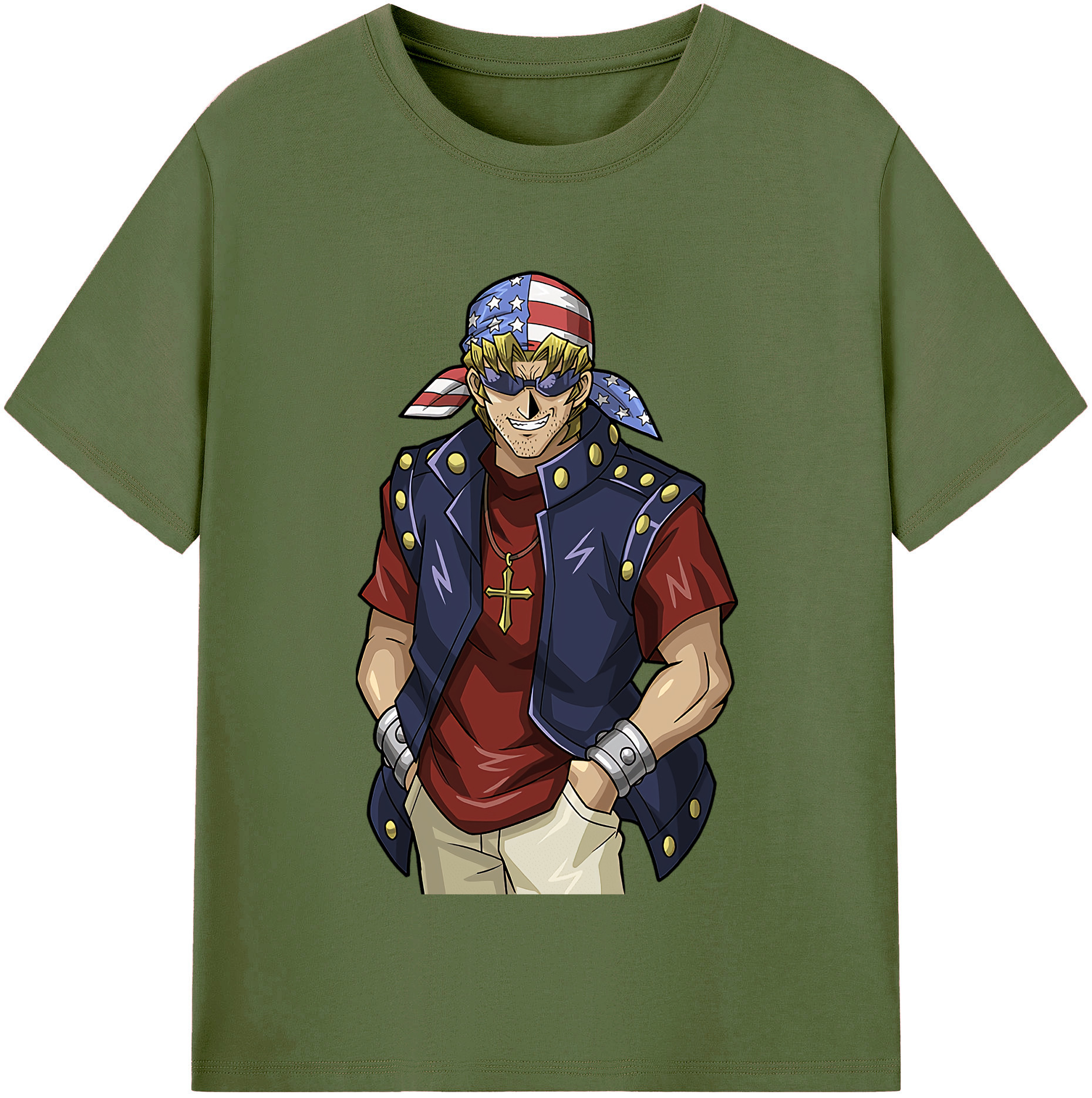 （画像用） 遊☆戯☆王 Yu-Gi-Oh! 綿100％半袖Tシャツ（フロントプリント）